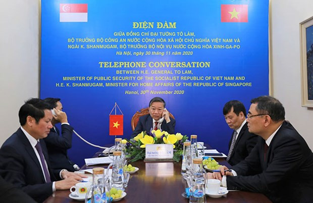 Vietnam, Singapore bolster security cooperation
